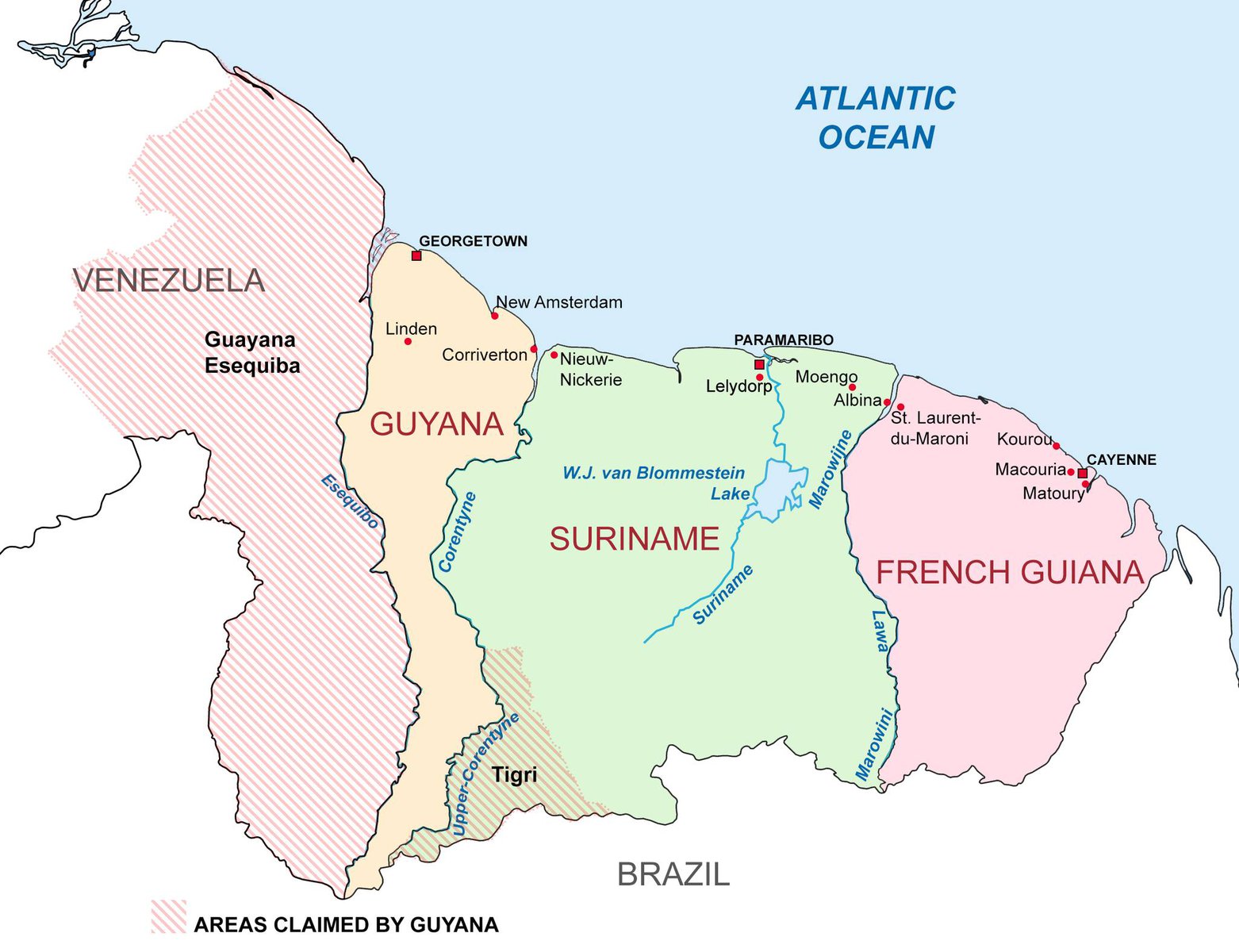 disputed-borders-in-the-guianas